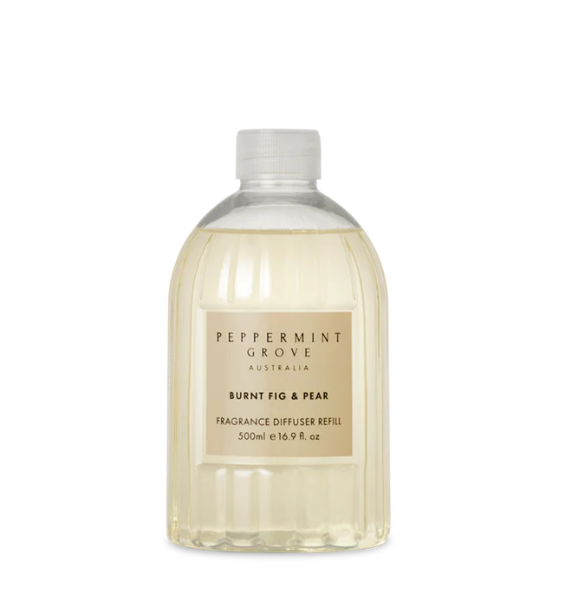 Peppermint Grove Burnt Fig & Pear Diffuser Refill 500ml