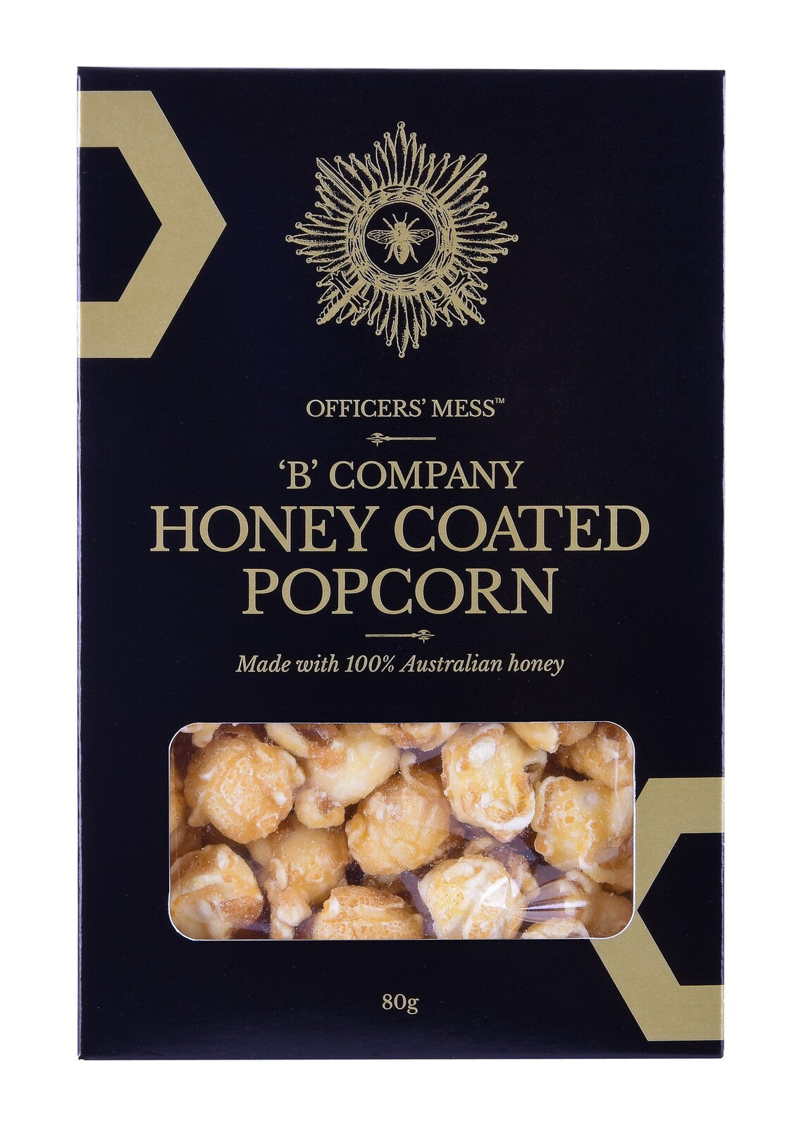 B Company Honey Popcorn 80g